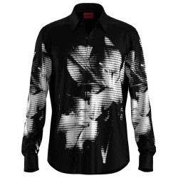 риза,с,къс,ръкав,мъжки,ризи,hugo,ermo,10268426,short,sleeve,shirt,black