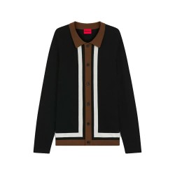 блуза,мъжки,пуловери,hugo,splon,sweater,black