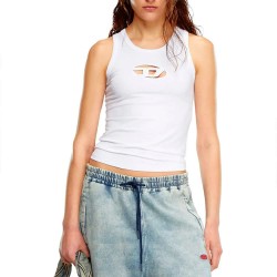 тениска,дамски,тениски,diesel,t,lynys,od,sleeveless,t,shirt,white