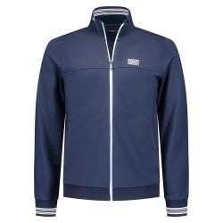 блуза,мъжки,пуловери,nza,new,zealand,pyke,full,zip,sweatshirt,blue