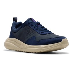 обувки,мъжки,маратонки,clarks,shoes,lt360,lace,trainers,navy,nubuck,(blue)