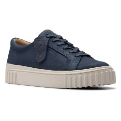 обувки,дамски,маратонки,clarks,shoes,mayhill,walk,trainers,blue,(navy,nubuck)