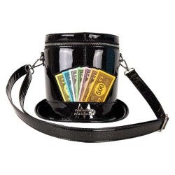 чанта,за,през,рамо,всички,чанти,loungefly,monopoly,top,hat,shoulder,bag,black