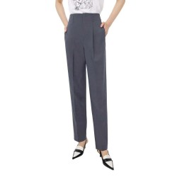 панталони,дамски,панталони,lily,business,fashion,tapered,fit,dress,pants,pale,gray,blue,(grey)