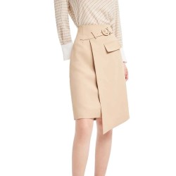 пола,дамски,поли,и,рокли,lily,chic,irregular,skirt,khaki,(beige)
