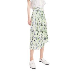 пола,дамски,поли,и,рокли,lily,chic,pleated,bustier,skirt,grass,green,(green)