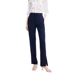 панталони,дамски,панталони,lily,fashionable,design,dress,pants,navy,blue,(blue)