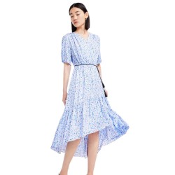 рокля,дамски,поли,и,рокли,lily,fren,printed,long,dress,gray,blue,(blue)