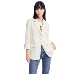 сако,дамски,сака,lily,fresh,air,blazer,cream,yellow,(beige)