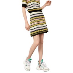 пола,дамски,поли,и,рокли,lily,golden,scallion,knitted,skirt,white,(multicolor)