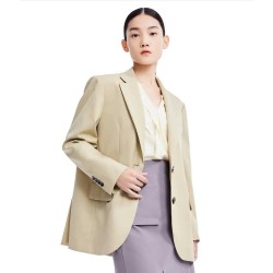 сако,дамски,сака,lily,loose,boyfriend,fit,blazer,chestnut,brown,(beige)