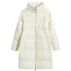 яке,дамски,якета,и,палта,lily,loose,fit,cocoon,down,jacket,off,white,(white)