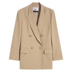 сако,дамски,сака,lily,oversized,smiley,face,blazer,camel,(beige)