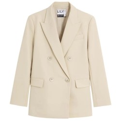 сако,дамски,сака,lily,stylish,and,smart,blazer,light,beige,(beige)
