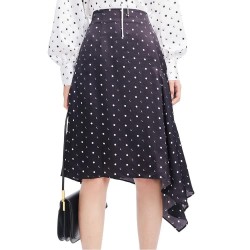 пола,дамски,поли,и,рокли,lily,temperament,irregular,midi,skirt,black