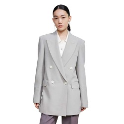 сако,дамски,сака,lily,temperament,solid,colour,blazer,gray,(grey)