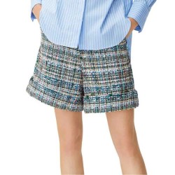 къси,панталони,дамски,панталони,lily,tweed,shorts,aqua,green,(green,blue)