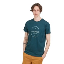 тениска,мъжки,тениски,fundango,basic,logo,04,short,sleeve,t,shirt,pine,green,(blue)