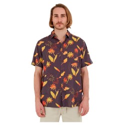 риза,с,къс,ръкав,мъжки,ризи,fundango,chase,short,sleeve,shirt,purple,(dark,navy)