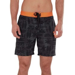 бански,гащета,мъжки,бански,костюми,fundango,salimu,swimming,shorts,black,(dark,gray)