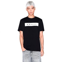 тениска,мъжки,тениски,armani,exchange,xm001425,af10361,t,shirt,black