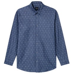 риза,с,дълъг,ръкав,мъжки,ризи,armani,exchange,xm001716,af17528,long,sleeve,shirt,big,lettering,jacqua,(blue)