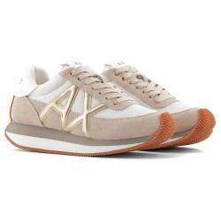 маратонки,дамски,маратонки,armani,exchange,xw002151,af19396,trainers,sand,pale,gold,(beige)