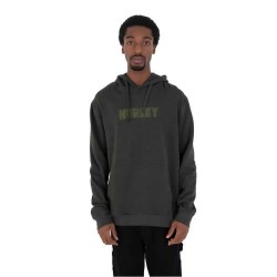 суичър,мъжки,пуловери,hurley,fan,font,hoodie,cargo,(grey)