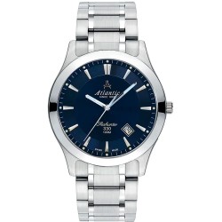 часовник,часовници,atlantic,71365.41.51,watch,silver,(night,blue)