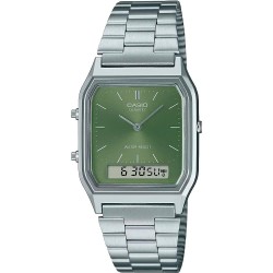 часовник,часовници,casio,aq,230a,3amqyes,watch,green