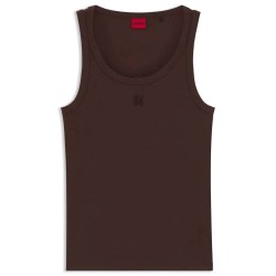тениска,мъжки,тениски,дамски,тениски,hugo,datamia,10258222,sleeveless,t,shirt,brown,(dark,brown)