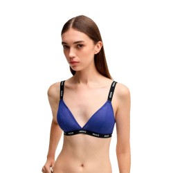 дамско,бельо,дамски,бикини,и,танкини,hugo,sporty,lace,triangle,bra,blue,(medium,blue)