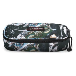 канцеларски,принадлежности,eastpak,oval,single,pencil,case,cut,out,dark,(multicolor)
