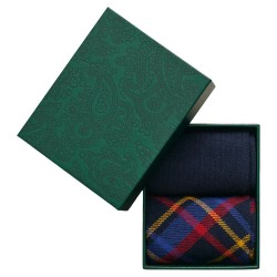 чорапи,мъжки,чорапи,gant,check,and,rib,socks,2,pairs,blue,(blue,night)