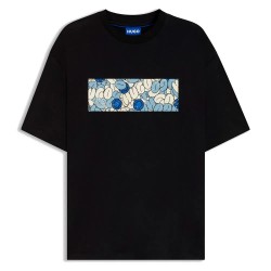 тениска,мъжки,тениски,hugo,nurix,blue,t,shirt,black,(black)