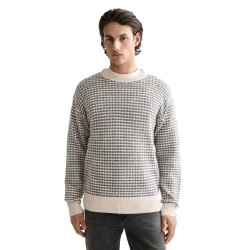 блуза,мъжки,пуловери,scotch,&,soda,181343,sweater,grey,melange,eggnog