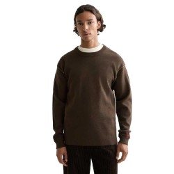 блуза,мъжки,пуловери,scotch,&,soda,merino,double,face,sweater,demitasse