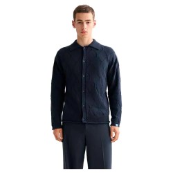 риза,с,дълъг,ръкав,мъжки,ризи,scotch,&,soda,open,work,long,sleeve,shirt,blue,(sky,captain)