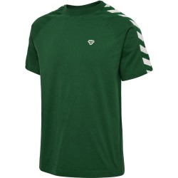 тениска,мъжки,тениски,hummel,archive,loose,short,sleeve,t,shirt,green,(6170)