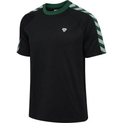 тениска,мъжки,тениски,hummel,archive,loose,short,sleeve,t,shirt,black,ebony,(black)