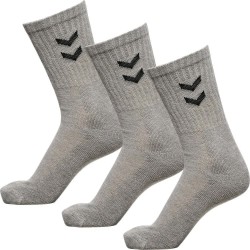 чорапи,мъжки,чорапи,дамски,чорапи,hummel,basic,socks,3,pairs,grey,(grey,melange)