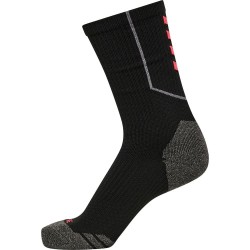 чорапи,дамски,чорапи,hummel,blaze,pro,short,socks,black,orange,(black)