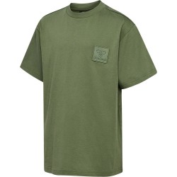 тениска,детски,тениски,hummel,clean,short,sleeve,t,shirt,green,(olivine)