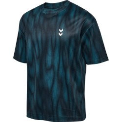 тениска,мъжки,тениски,hummel,hiit,aop,loose,short,sleeve,t,shirt,7280,(blue)