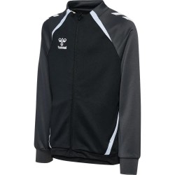 Яке Hummel Lead 2.0 tracksuit jacket - Black (Black / Asphalt) яке,детски,анцузи,hummel,lead,2.0,tracksuit,jacket,black,(black,asphalt)