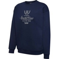 блуза,дамски,блузи,hummel,loose,club,sportswear,sweatshirt,dress,blues,(blue)