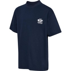 тениска,детски,тениски,hummel,loose,graphic,short,sleeve,t,shirt,blue,(dark,sapphire)