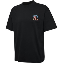 тениска,мъжки,тениски,hummel,loose,whistle,short,sleeve,t,shirt,black