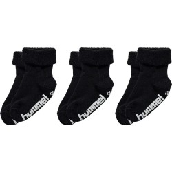 чорапи,детски,чорапи,hummel,mini,non,slip,socks,3,pairs,black,(black)