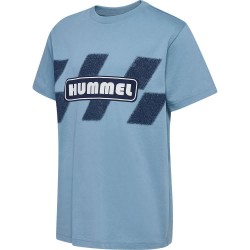 тениска,детски,тениски,hummel,pets,short,sleeve,t,shirt,blue,(faded,denim)